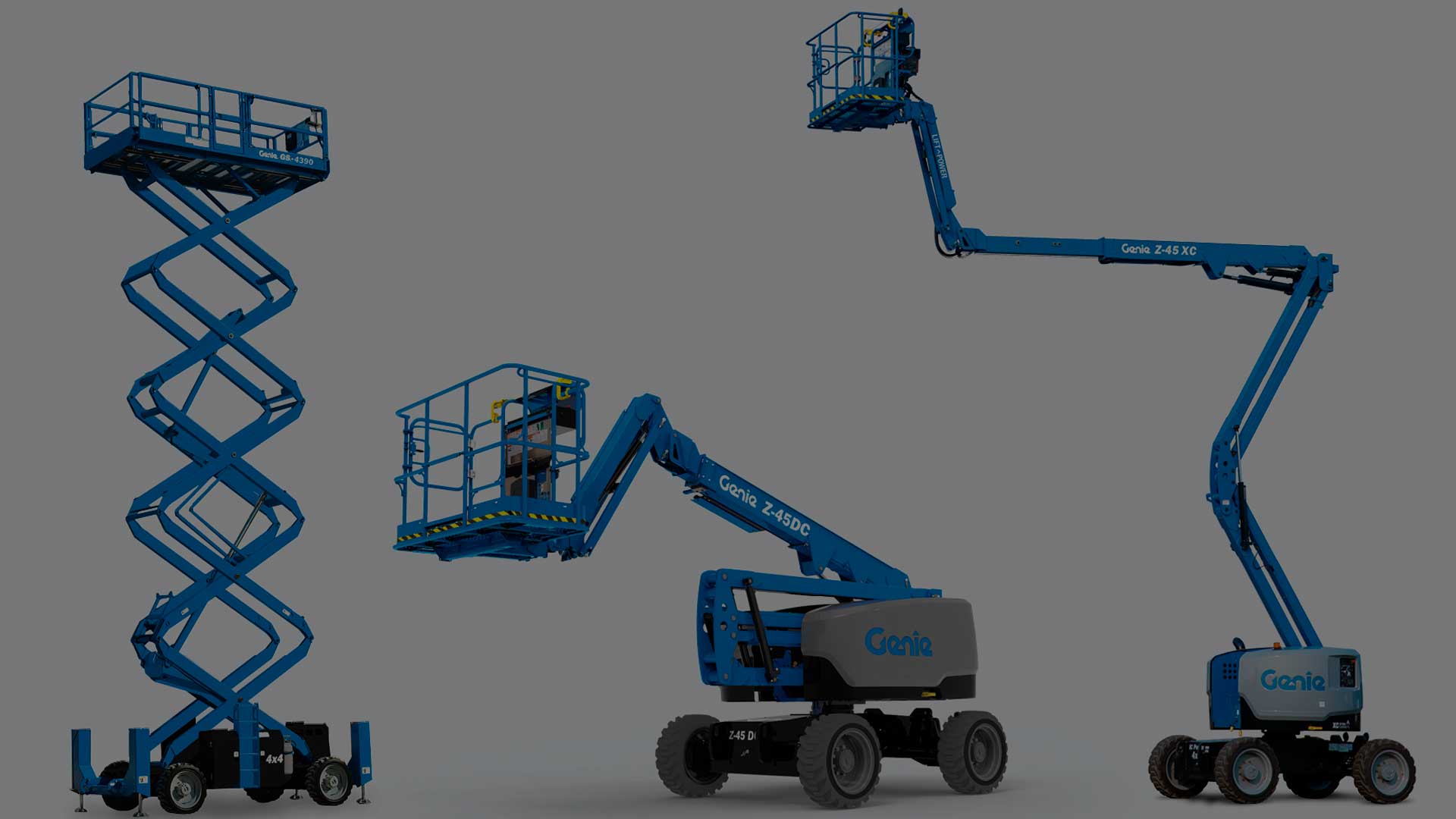 Venta y renta de Plataformas y Elevadores marca GENIE. ADME SOLUCIONES